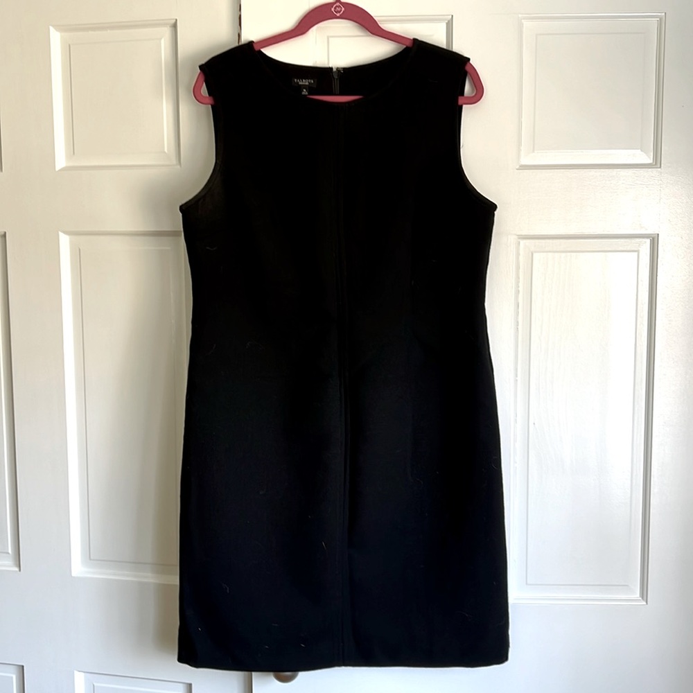 EUC Talbots black dress sz 16